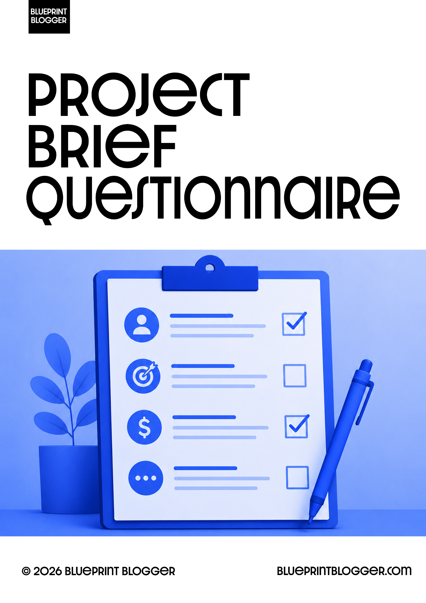 Project Brief Questionnaire cover